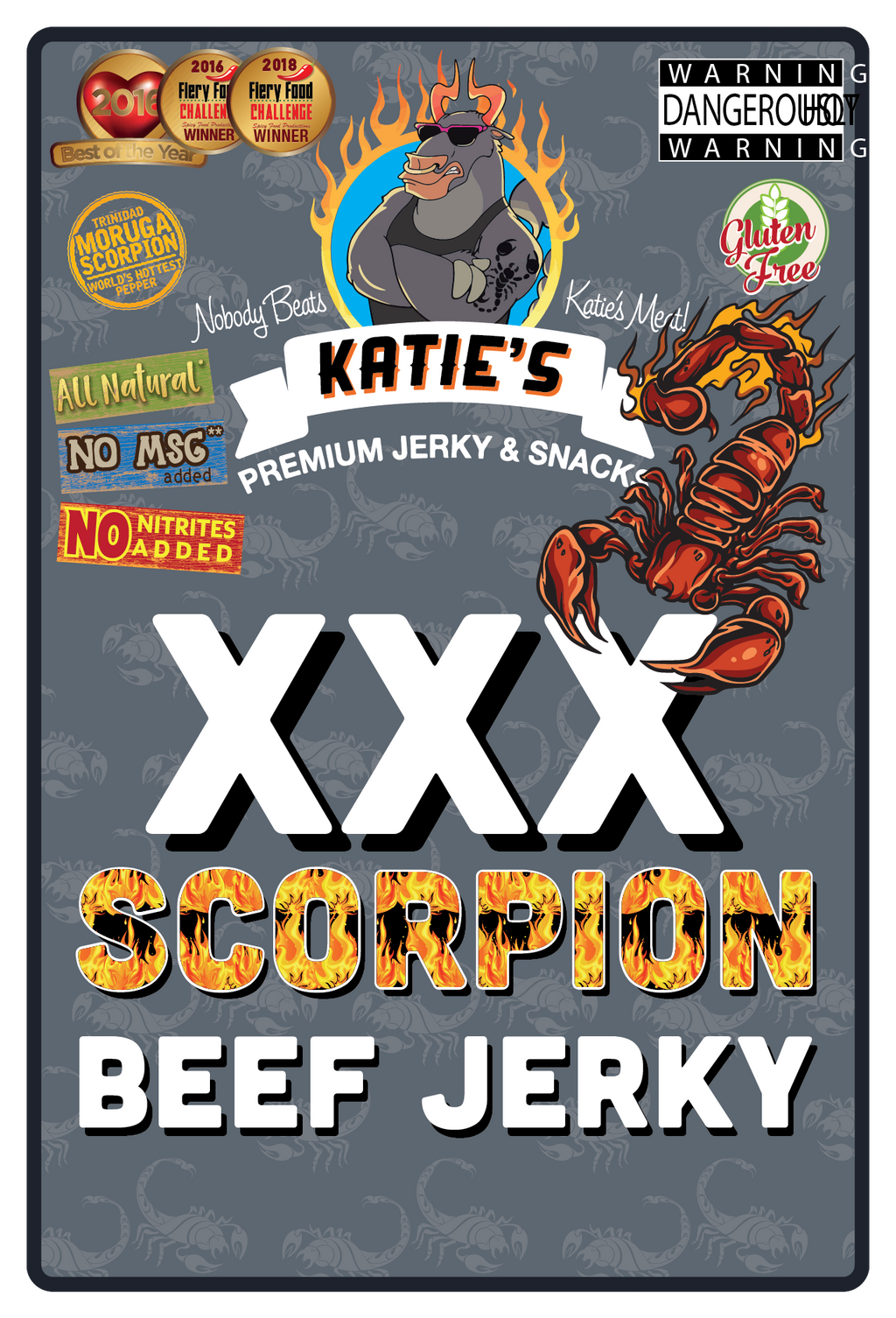 Scorpion XXX Beef Jerky