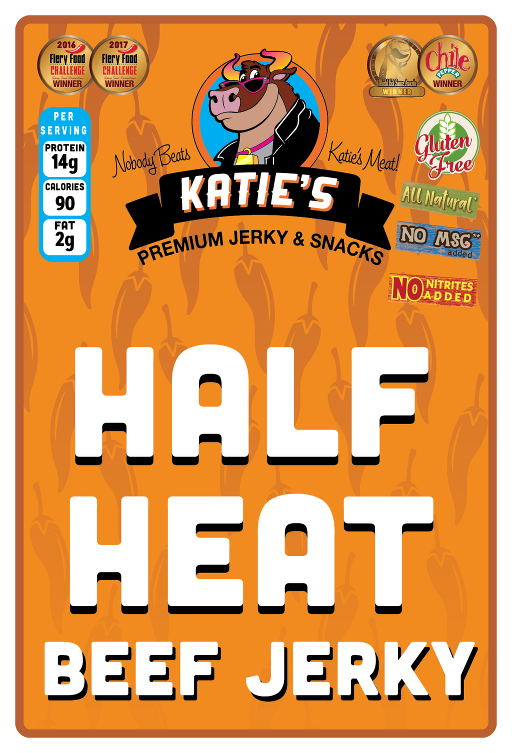 Half Heat Beef Jerky
