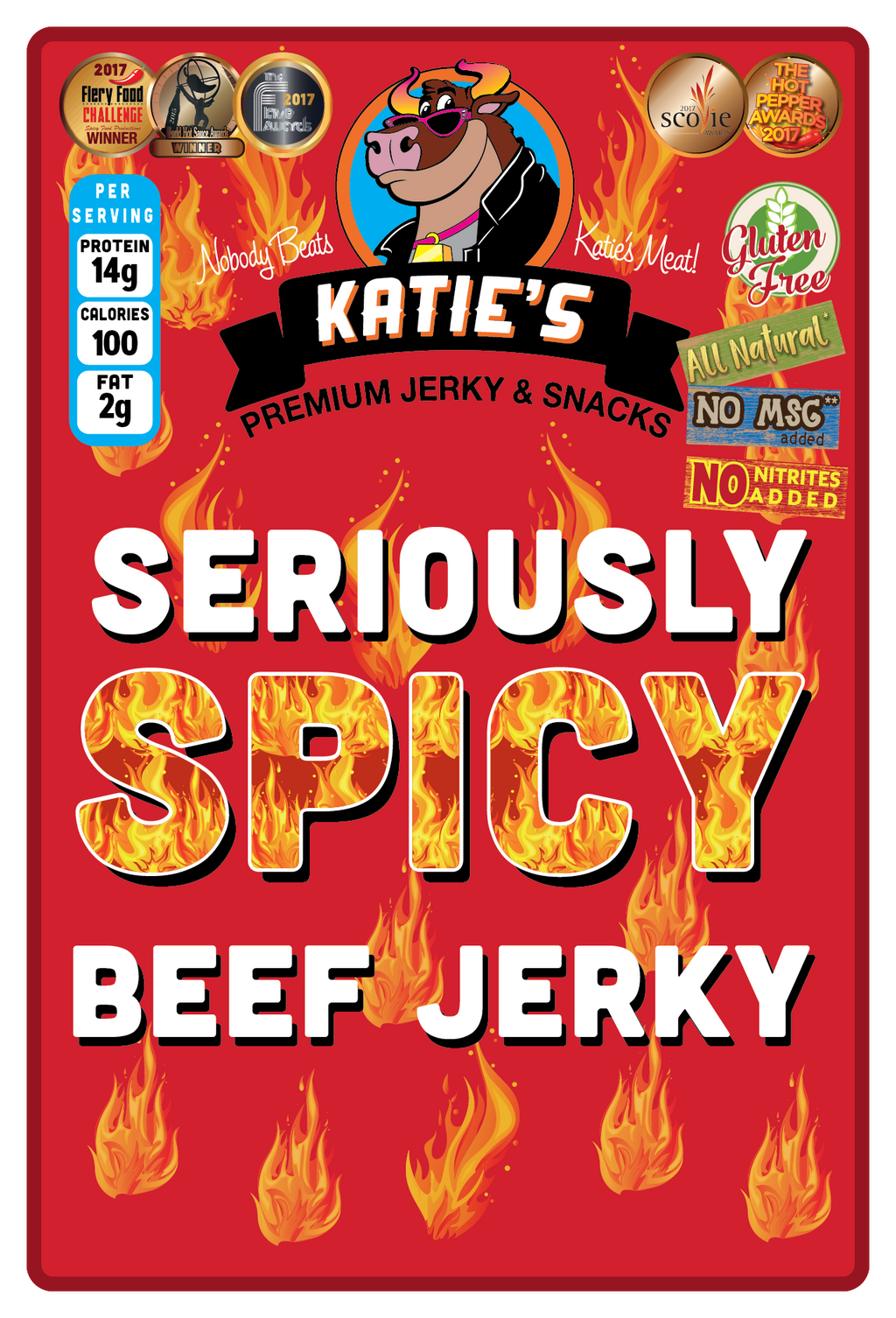 Seriously Spicy Beef Jerky