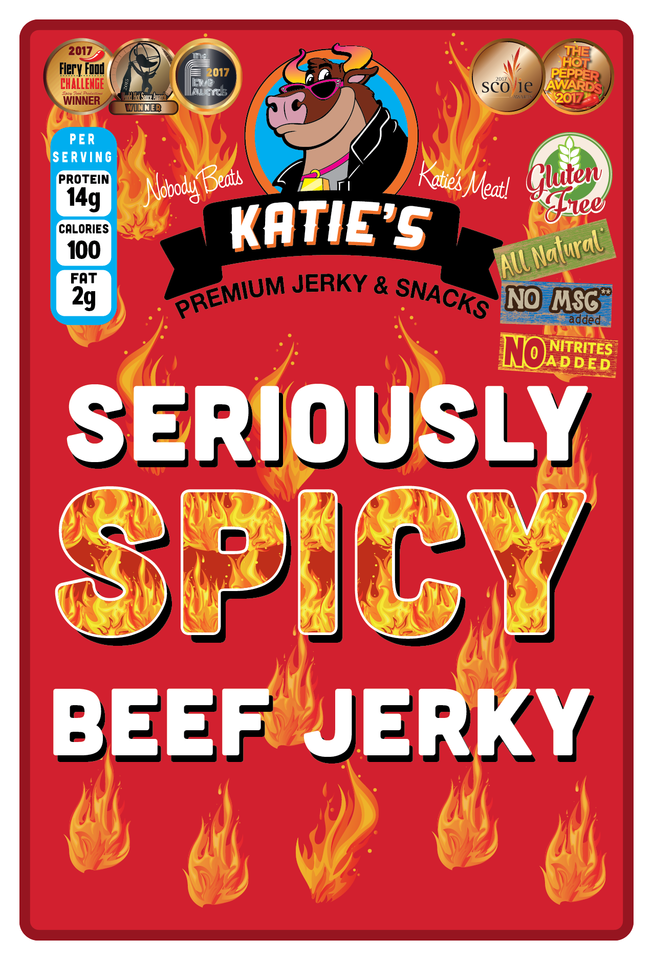 Seriously Spicy Beef Jerky