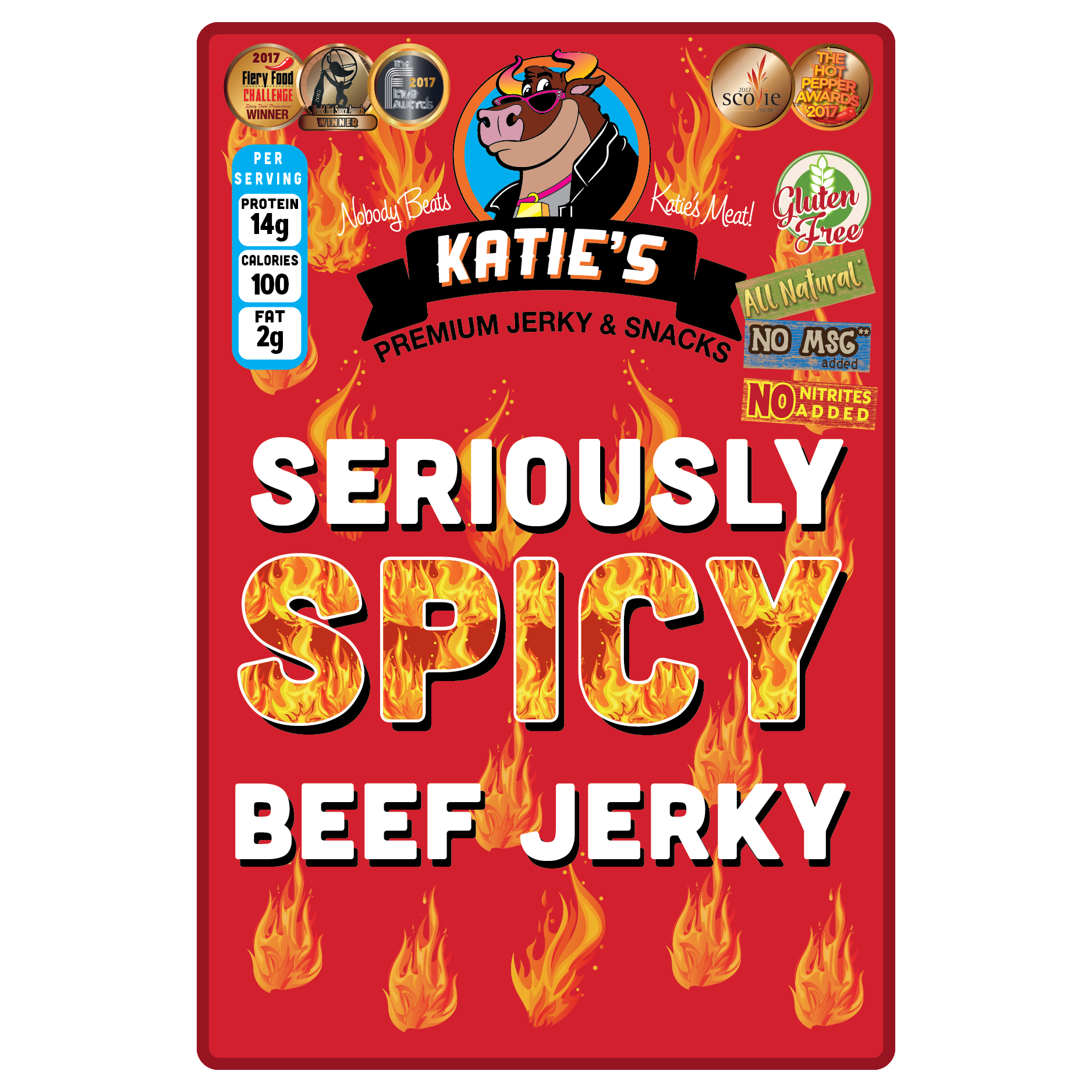 Seriously Spicy Beef Jerky