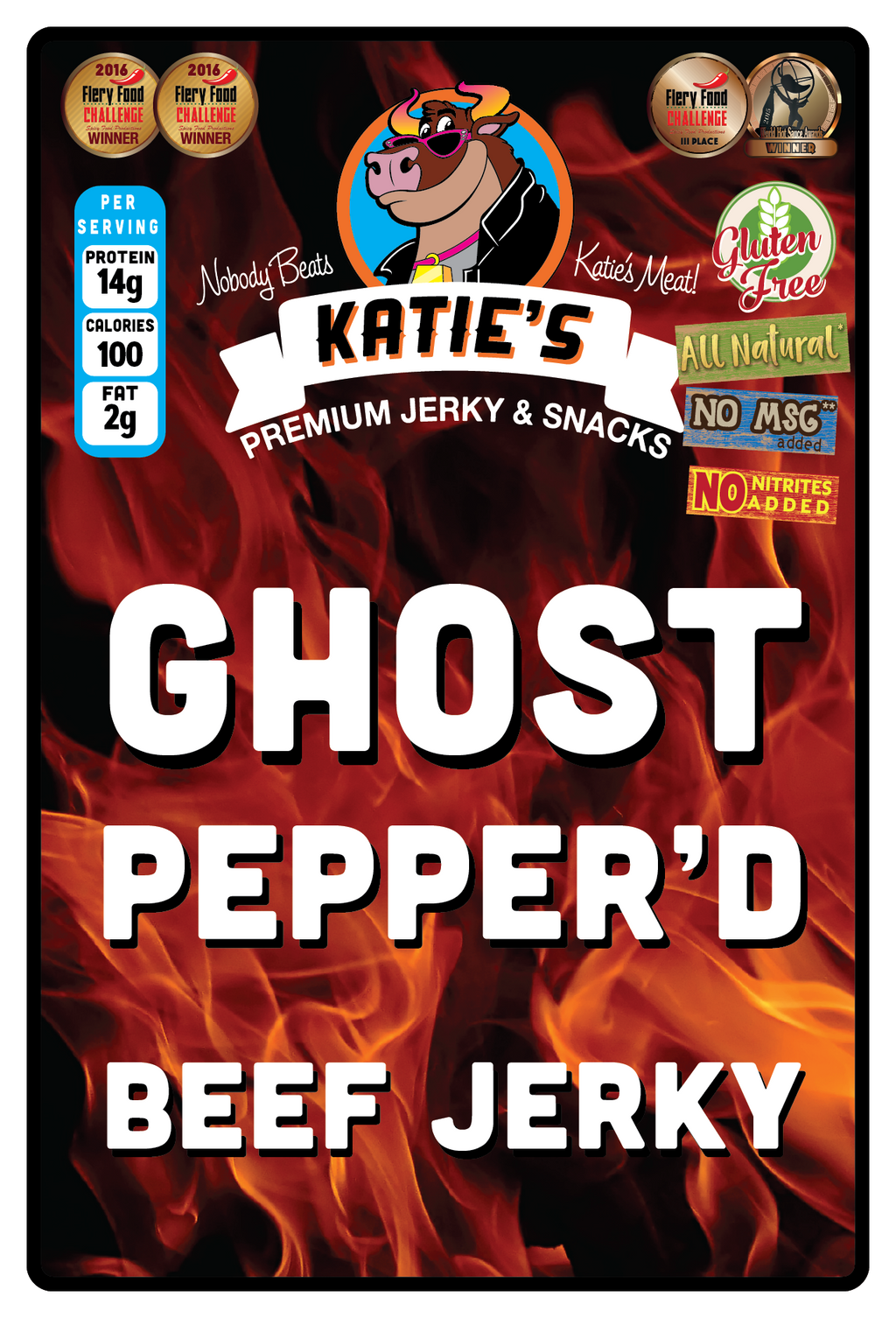 Ghost Pepper’d Beef Jerky
