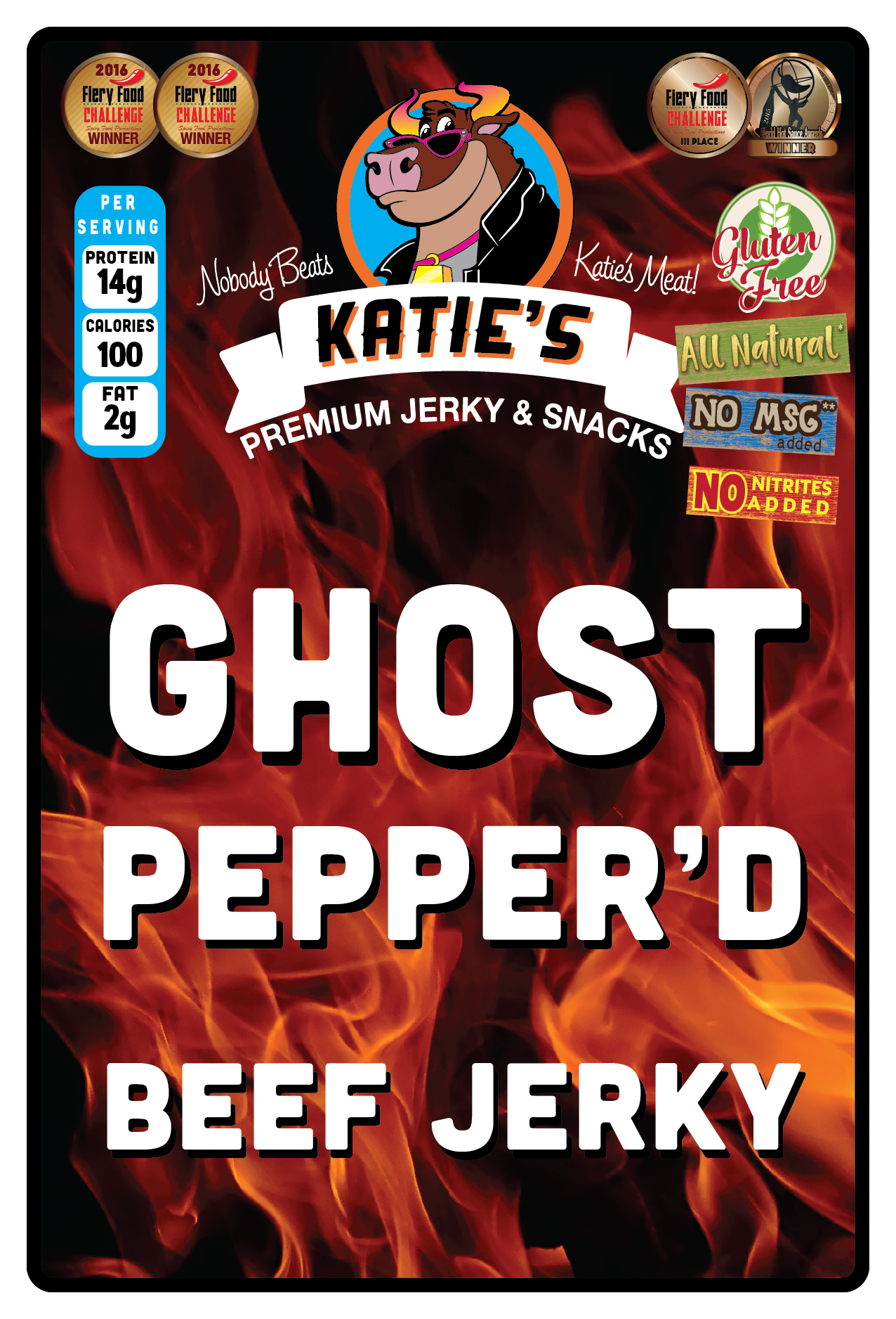 Ghost Pepper’d Beef Jerky