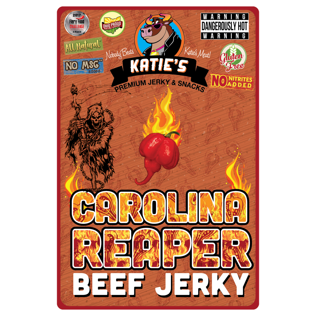 Carolina Reaper Beef Jerky