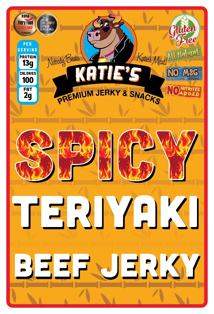 Teriyaki Beef Jerky - mild or spicy