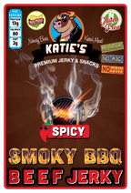 Spicy Smoky BBQ Beef Jerky