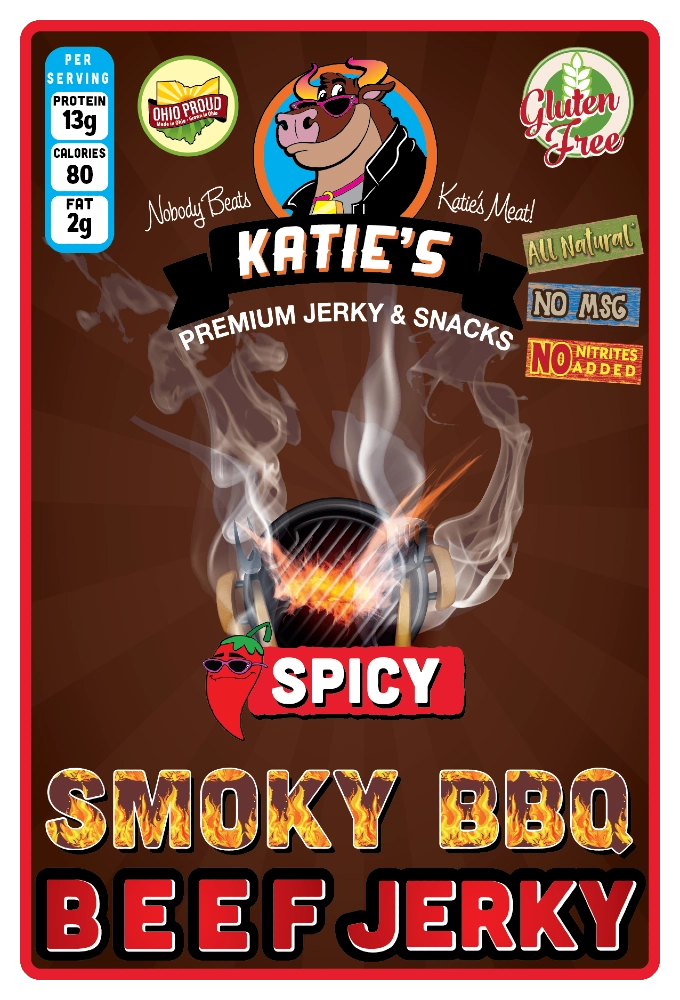 Smoky BBQ Beef Jerky - mild or spicy