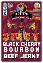 Spicy Black Cherry Bourbon Beef Jerky