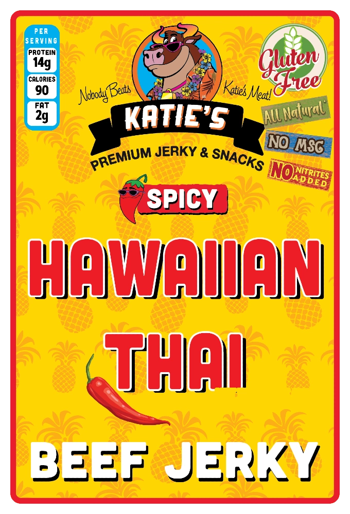 Hawaiian Beef Jerky - mild or spicy