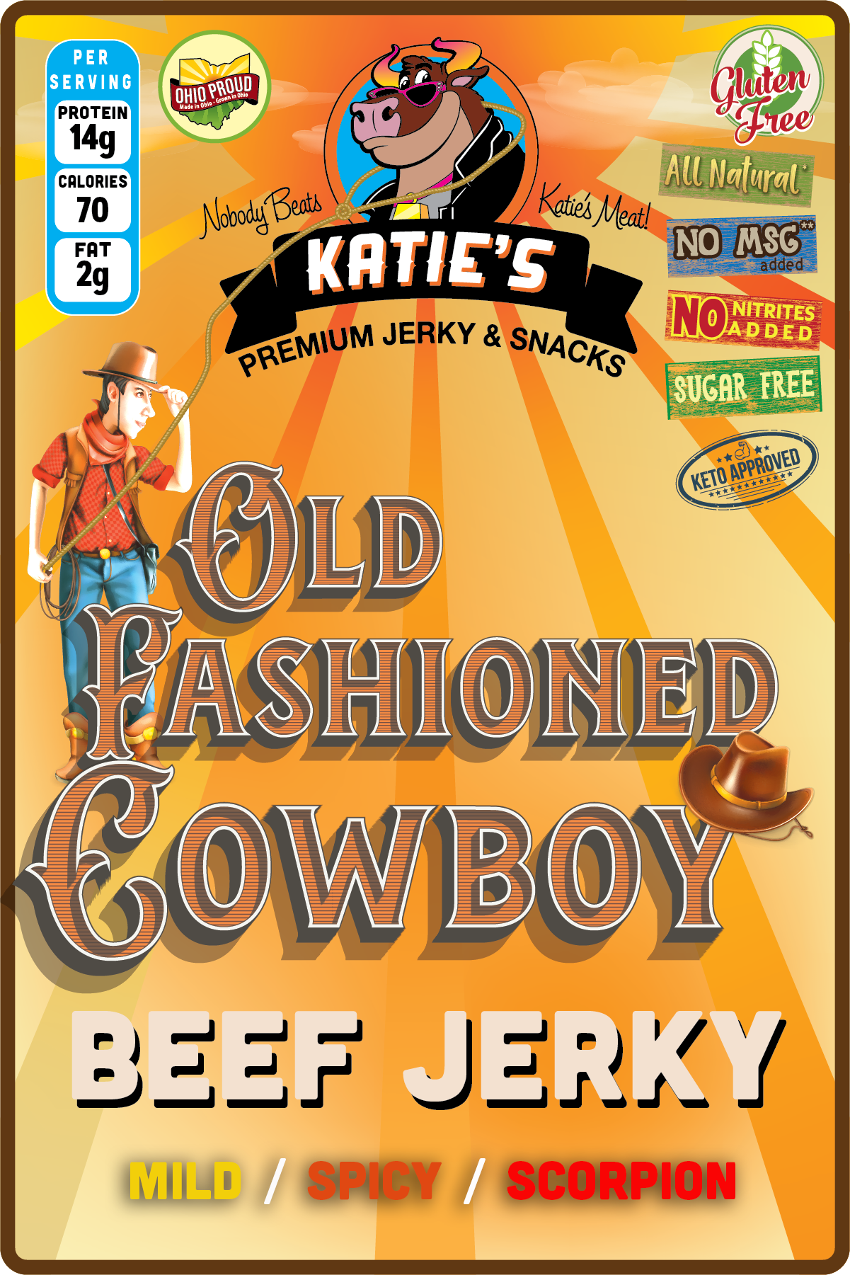 Old Fashioned Cowboy Beef Jerky