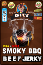Smoky BBQ Beef Jerky - mild or spicy
