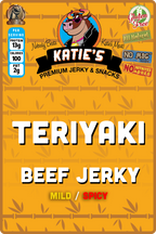 Teriyaki Beef Jerky - mild or spicy