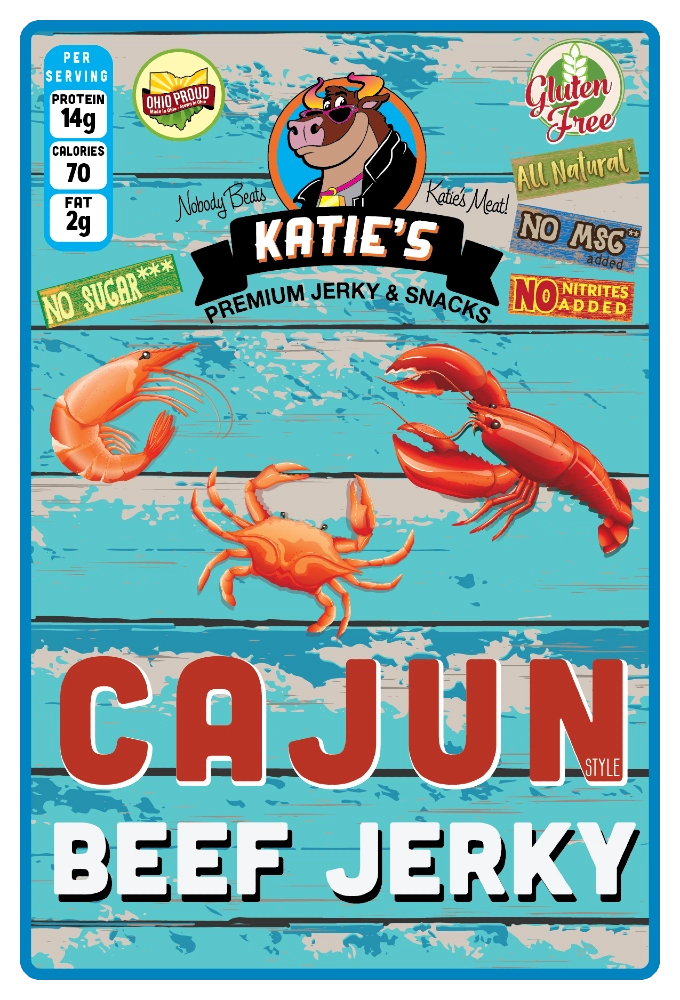 Cajun Beef Jerky - Sugar Free