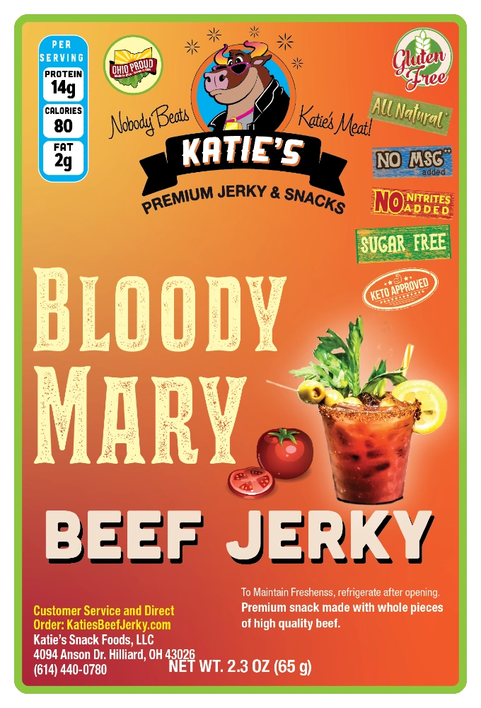 Mild Bloody Mary Beef Jerky