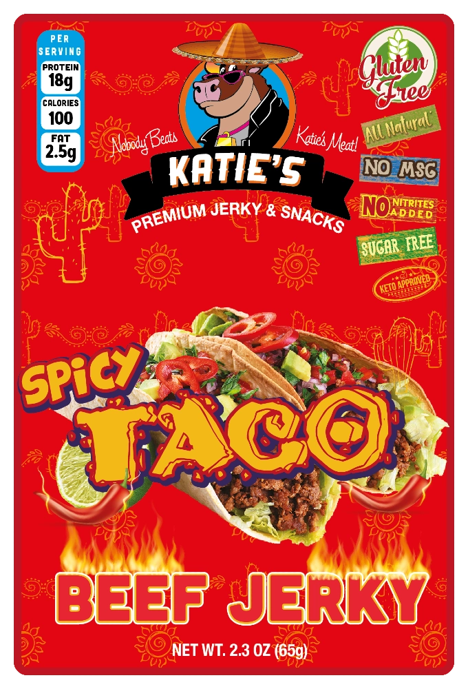 Taco Beef Jerky, shell not included! mild or spicy