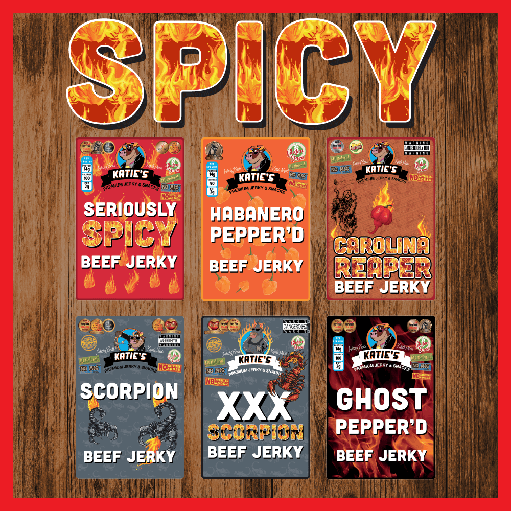 Super Spicy Beef Jerky Variety Pack image 0